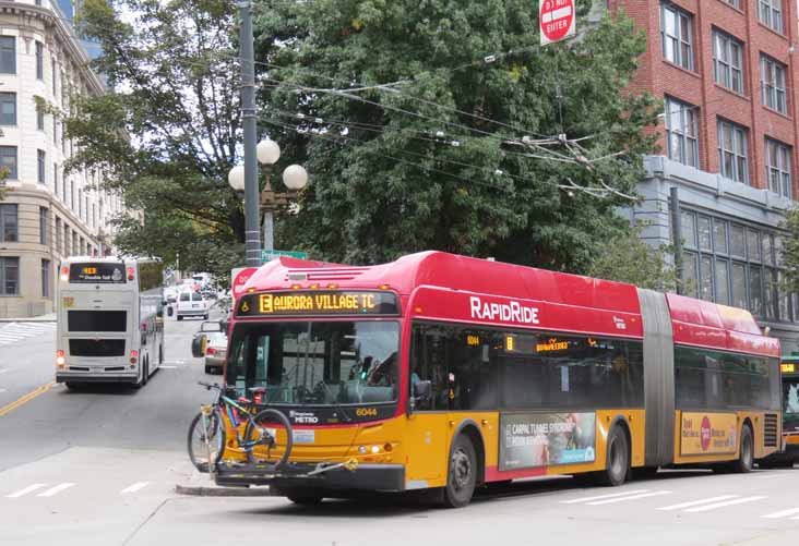 King County New Flyer DE60LFR 6044 & Community Transit Enviro500